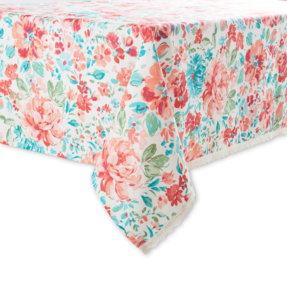 The Pioneer Woman Garden Eyelet Tablecloth, 52" x 70