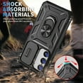 thumbnail image 5 of Military Grade Drop Impact for Samsung Galaxy S23 Plus Camera Lens Slide Protection Case 360 Metal Rotating Ring Kickstand Holder Armor Shockproof Case For Samsung Galaxy S23 Plus, D, 5 of 11