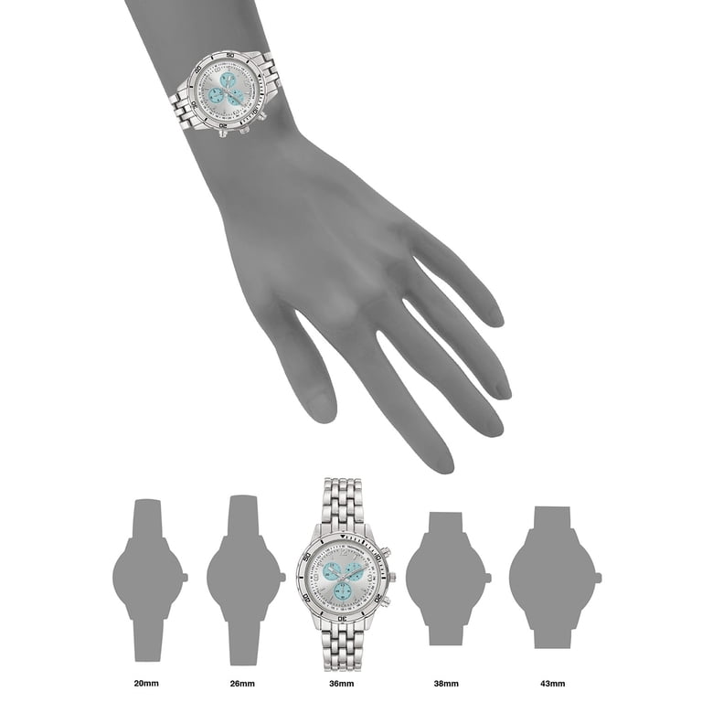 INC International Concepts Women‚Äôs Sporty Silver-Tone  display picture 1