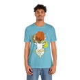 thumbnail image 4 of Unisex Streetwear Classic Jersey Short Sleeve T-Shirt Autumn Vibes Buck, 4 of 4