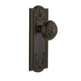 thumbnail image 5 of Grandeur Parwin_Prv_238 Parthenon Solid Brass Rose Privacy Door Knob Set - Nickel, 5 of 7