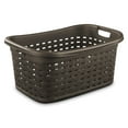thumbnail image 2 of Sterilite, Weave Laundry Basket, Espresso, 2 of 4