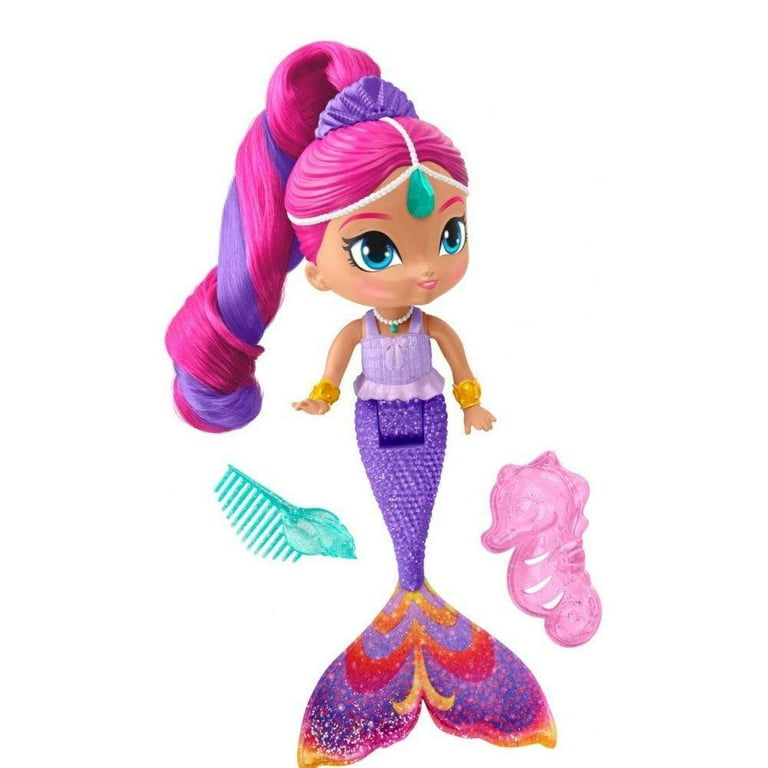 Shimmer and shine mermaid bath sales dolls