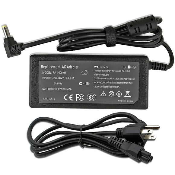 New For Gateway W322 W350A Laptop Battery AC Adapter Charger Power Supply Cord