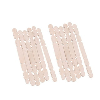 JJ Autumn Wooden Wax Sticks for Hair Removal | Popsicle Sticks for Waxing |  50 Pcs Large and 50 Pcs Small Wax Applicator Sticks for Soft and Hard Hair
