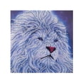 thumbnail image 2 of Rongfmy 5D Special Shaped Cross Stitch Crafts Kits Lion, 2 of 9