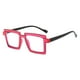 thumbnail image 5 of Gafas de contraste de color, protección ocular fluorescente, diseño ligero, montura moderna, para videojuegos, visión nítida, visión deportiva, protección UV, montura negra, para uso en, 5 of 9