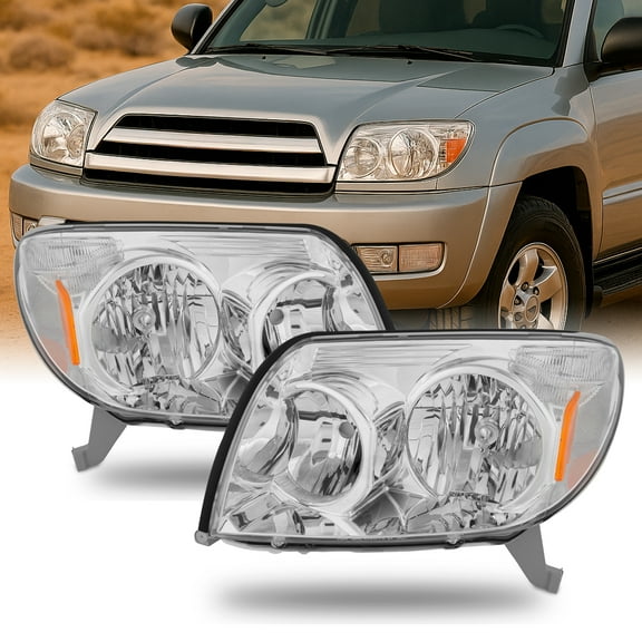 AKKON - For Toyota 4Runner Sport SUV [OE Style] Replacement Headlights Driver/Passenger Head Lamps Pair New