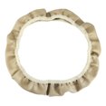 thumbnail image 1 of Unique Bargains Housse de Protection Universelle pour Volant de Voiture 5 Pouces Beige, 1 of 7