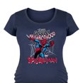 thumbnail image 3 of Marvel Spider-Man - Friendly Neighborhood - Maternity Scoop Neck Graphic T-Shirt, 3 of 5