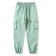 thumbnail image 5 of Pantalones cargo de trabajo para hombre: pantalones informales con múltiples bolsillos para todas las estaciones y actividades de ocio, 5 of 8