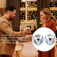 thumbnail image 3 of Gift for Women Men - Food Decision Dice Stainless Steel Food Decision Dice 11th Anniversary Steel Gifts for Him Her Couple Girlfriend Boyfriend Husband Wife Christmas Stocking Stuffers White Elephant, 3 of 6