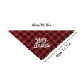 XUYEEYUAN Christmas Pet Scarf Triangle Bib Bandana Dog Burp Cloth Cat