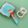 thumbnail image 2 of Nib Pen Ink Colorful Pens Fine Point And Pens Bulk Left Handed Pens for Kids Journal for Girls Four Kinds Of Christmas Pens Can Replace The Writing Color Ballpoint Pen Cartoon Snowman Old Man 4 Color, 2 of 4