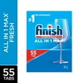 thumbnail image 1 of Finish Power Ball All In 1 Max Dishwasher Detergent Pods, For Everyday Clean and Shine, 55 Tabs, 1 of 18