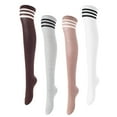 thumbnail image 4 of Women's 1 Pairs Truly Beautiful Comfortable Durable Soft Cable-Knit Dress Socks SD130-1P One SizeGrey, 4 of 4