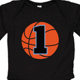 thumbnail image 4 of Inktastic Basketball 1st Birthday 1 Year Old Boys Long Sleeve Baby Bodysuit, 4 of 5