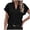D-Black, variant on Womens Summer Tops V Neck T Shirts Cap Sleeve Business Casual Outfits Loose Fit Beach Vacation Clothes Basic Tees