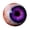 Purple, variant on Yihuala Resin Eyeballs Sculpture Scary Eye Model Figure For Horror Project And Unique Home Haunted Room Decorative Accessories