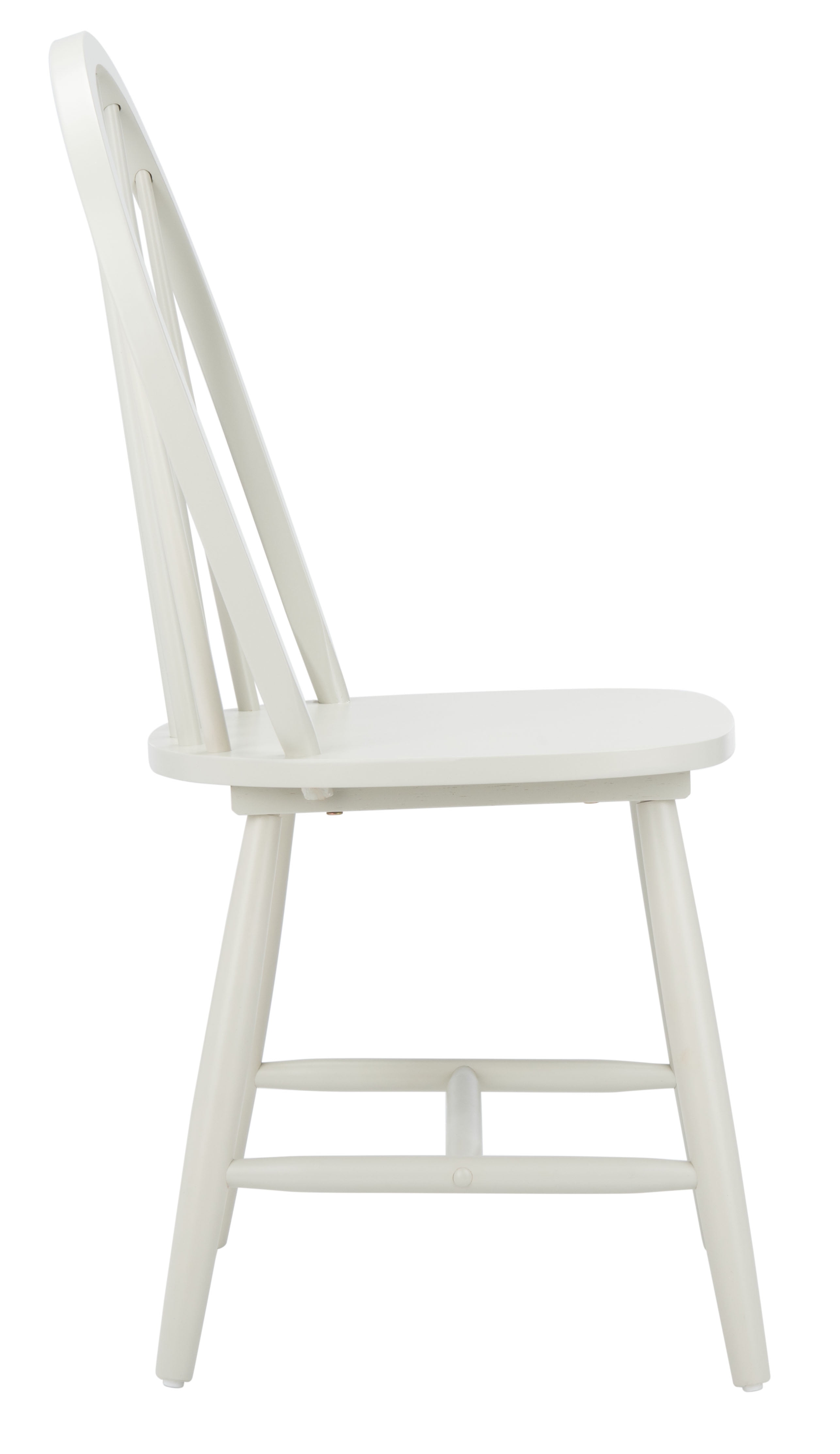 SAFAVIEH Camden Spindle Back Dining Chair, Off-White, Set of 2