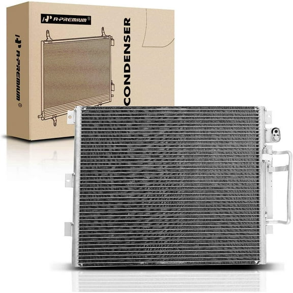 A-Premium Air Conditioning A/C Condenser Compatible with Chevrolet, GMC, Isuzu Models - Colorado, Canyon, i-290, i-370, 2.8L 2.9L 3.5L 3.7L, Replace# 3014, 8890191470