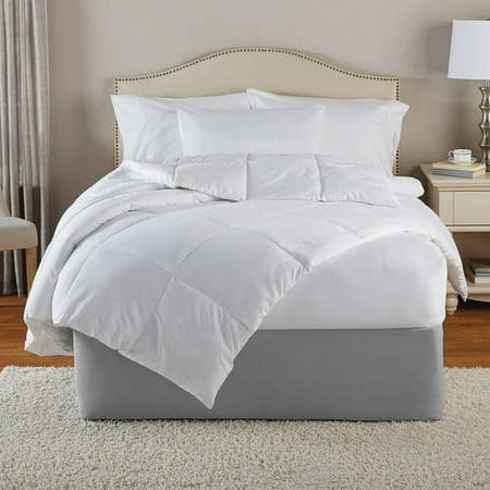 Mainstays Down Alternative Comforter, King, White