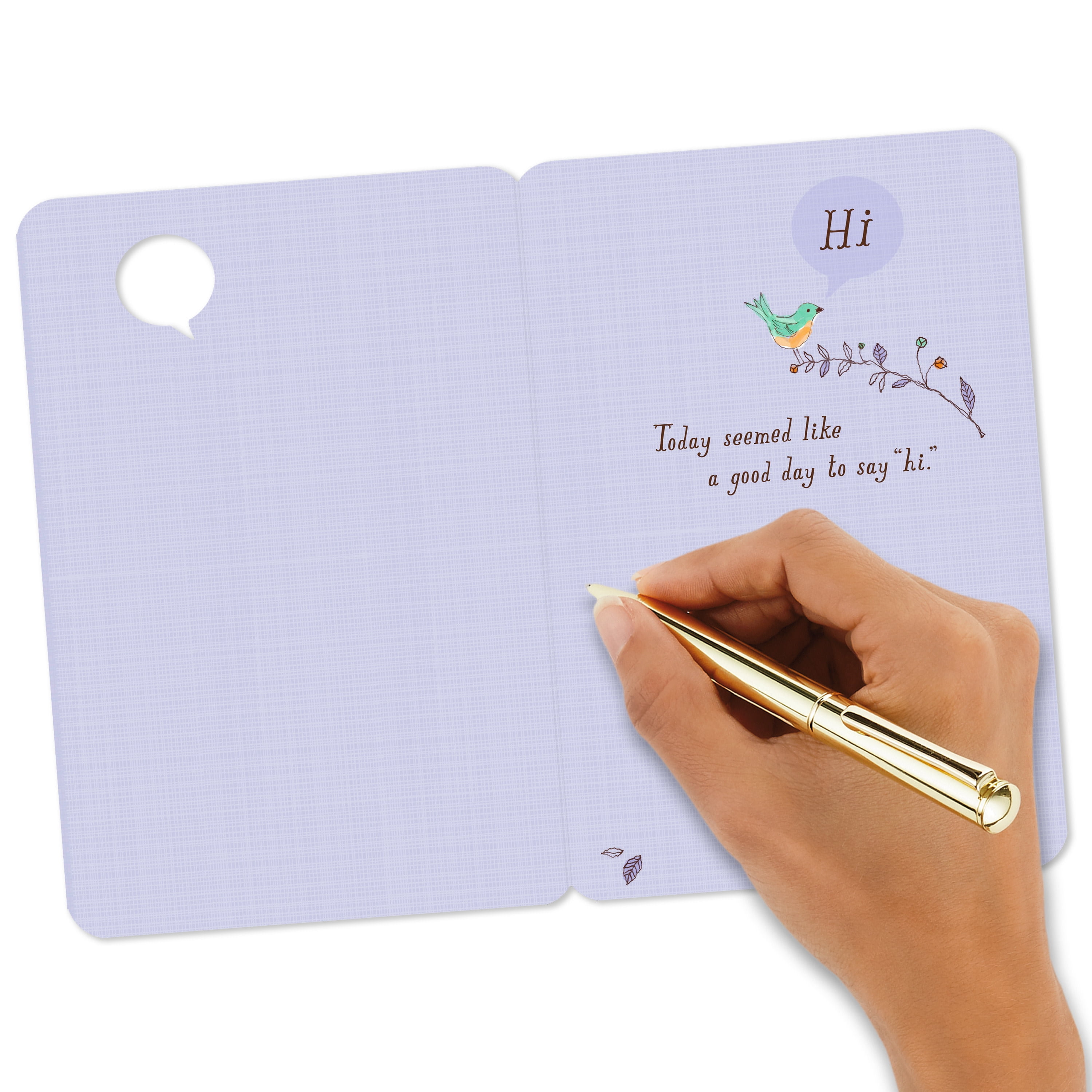 Hallmark Just Because Thinking of You Card (Saying Hi)