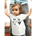 thumbnail image 2 of Two Racoons In A Uniform T-Shirt Infant -Image by Shutterstock,  6 Months, 2 of 4
