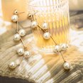 thumbnail image 2 of Gif de agua dulce largo para mujer natural para fiesta con perlas joyas para pendientes pendientes, 2 of 8