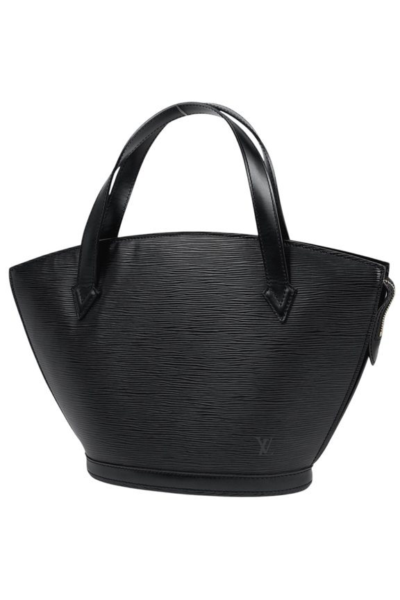 Pre-Owned Louis Vuitton Saint Jacques Handbag, Epi Leather, Noir (Black), M52272, Women's