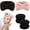 Black, Pink, variant on 4 Pcs Microfiber Headband Spa Wristbands and Wrist Bands for Washing Face Cuffs Towel Wristbands Hair Headband Face Wash Cuffs for Women Makeup