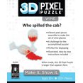 thumbnail image 3 of University Games UNV31201 Puzzle 3D Pixel Vin, 3 of 3