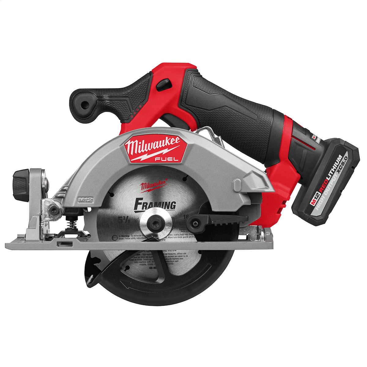 Milwaukee Tool M12 FUEL 5-3/8 Inch Circular Saw Kit
