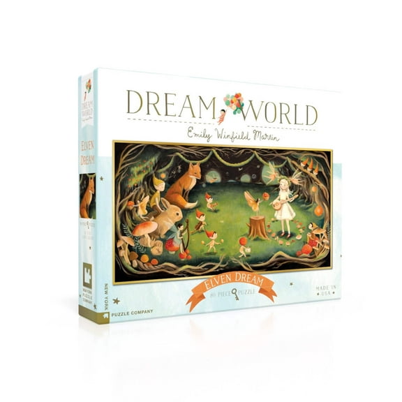 New York Puzzle Company Elven Dream 80 Piece Jigsaw Puzzle