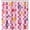 Pink, variant on Groovy Shower Curtain Pink Checkerboard Shower Curtain Set Cute Fruits Waterproof Fabric Shower Cutain for Kid with 12 Hooks 72''''x72''''