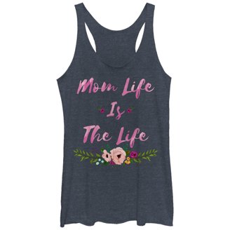 Chin Up Women's Motivational Tank Top - Fix Your Ponytail & Try Again Racerback