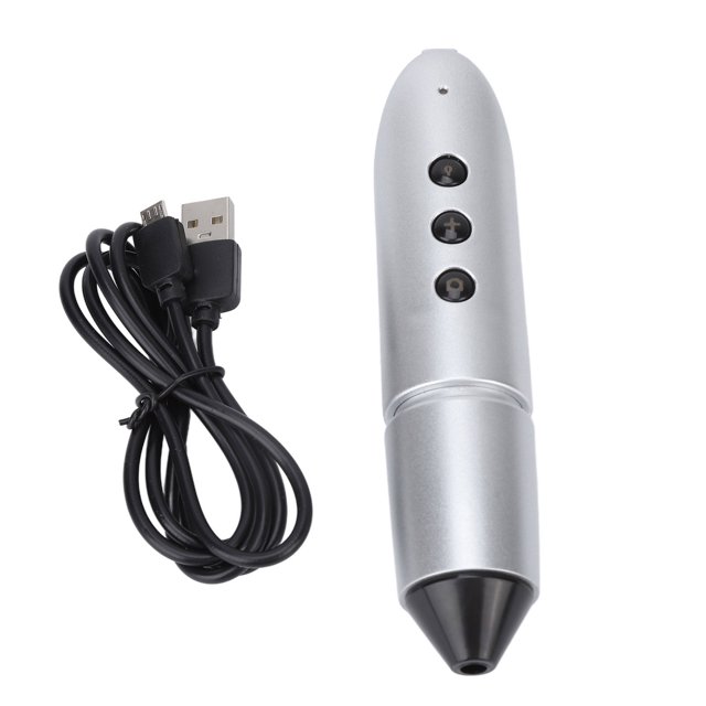 Analizador de pelo de la piel batería recargable USB de 1400 mAh probador de cuero cabelludo de folículos cámara de 2 MP imágenes claras para el hogar