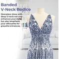 thumbnail image 3 of Lace Printed Maxi Dress for Women, Sleeveless Summer Sundress, Long Flowy Loose, 3 of 8