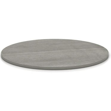 Lorell LLR69600 36 in. Round Table Top, Weathered Charcoal