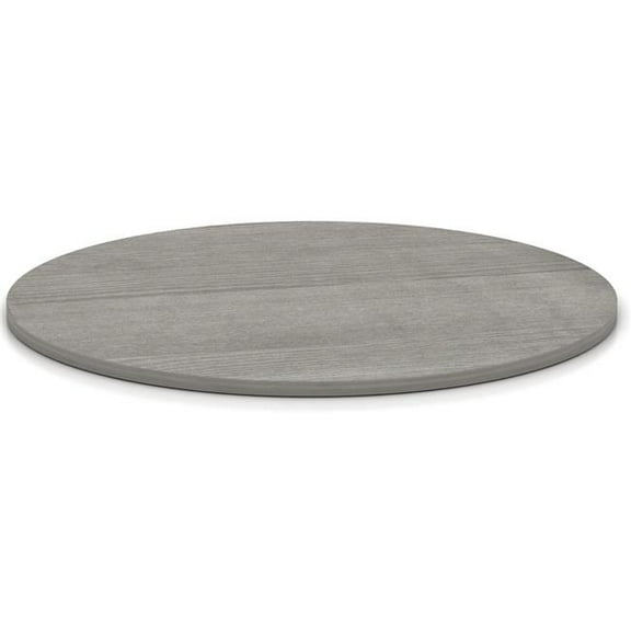 Lorell LLR69600 36 in. Round Table Top, Weathered Charcoal