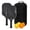 Gray, variant on T700 Raw Carbon Fiber Pickleball Paddles Set, 16mm Honeycomb Core Rackets with Cushion Grip, 4 Balls and Carry Bag, 2 Pack