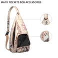 thumbnail image 2 of Paris Sling Bag Crossbody Backpack,Chest Bag Travel Hiking Casual Daypack for Cycling Mountain Climbing, 2 of 4