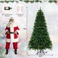 thumbnail image 4 of Costway 7ft Artificial Christmas Tree 700 Warm LED Lights Xmas Decoration, 4 of 12