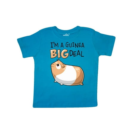 

Inktastic I m a Guinea Big Deal with Cute Guinea Pig Gift Toddler Boy or Toddler Girl T-Shirt