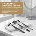 thumbnail image 3 of Eyebrow Brush Eyelash Separator Brow Comb & Lash Spoolie Professional Eye Makeup Tools (3PCS), 3 of 9