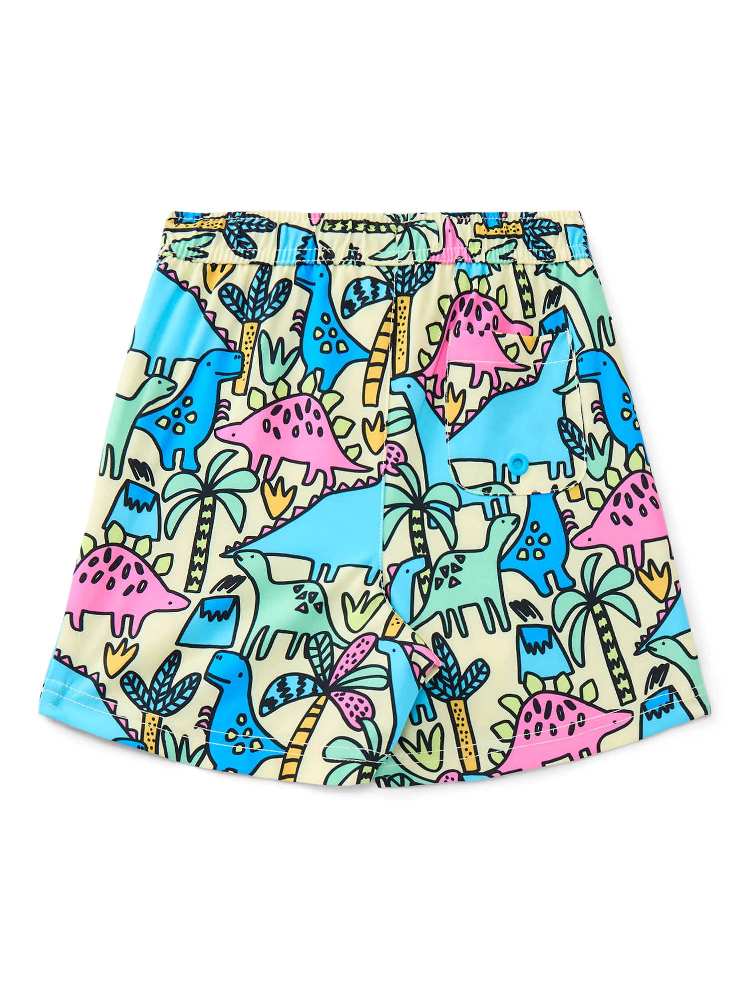 Wonder Nation Baby and Toddler Quick- Dry Swim Trunk, Sizes 12M-5T