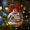 thumbnail image 4 of Rapeiae Natural Wonders Series Christmas Ball Flat Acrylic Pendant, 4 of 5