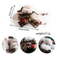 thumbnail image 3 of Yoyauz Christmas Hair Clip For Women, Christmas Tree Snowman Santa Claus Winter Strong Grip Clip, Suitable For Thick And Fine Hair Acrylic Hair Clip, 3 of 6
