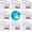 Ocean, variant on Car Air Freshener Refills, 32 Pcs Individual Package Peppermint Car Air Vent Clip Air Freshener Replacement Pads, Universal Solid Fragrance Scent Refill Tablets
