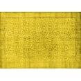 thumbnail image 1 of Ahgly Company Indoor Rectangle Persian Yellow Traditional Area Rugs, 2' x 5', 1 of 4